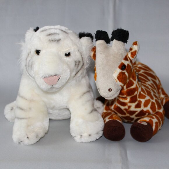 Large Gorilla Plush in Pink Dress and Bows - Picture 12 of 16